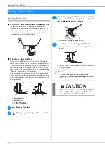 Preview for 64 page of Brother 888-H70 Operation Manual