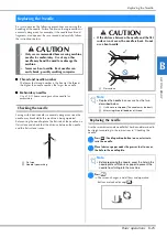 Preview for 34 page of Brother 888-L90 Operation Manual