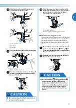 Preview for 25 page of Brother 888-V15 Operation Manual