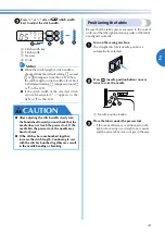 Preview for 43 page of Brother 888-V15 Operation Manual