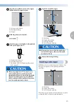 Preview for 67 page of Brother 888-V15 Operation Manual