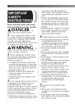 Preview for 3 page of Brother 888-X36 Operation Manual