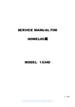 Brother 929D Service Manual preview