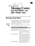 Preview for 89 page of Brother 970MC - MFC B/W - All-in-One Owner'S Manual