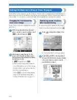 Предварительный просмотр 130 страницы Brother ADDENDUM 884-T07 Operation Manual