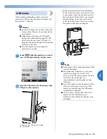 Предварительный просмотр 191 страницы Brother ADDENDUM 884-T07 Operation Manual