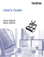 Preview for 1 page of Brother ADS-1500W User Manual