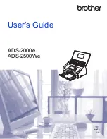 Brother ADS-2000e User Manual preview