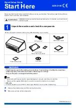 Brother ADS-2100 Quick Setup Manual preview