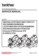 Brother AE2700 Service Manual preview