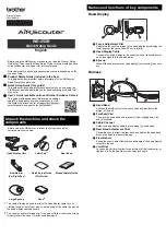 Brother AIRScouter WD-350B Installation And Operation Manual preview