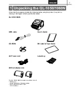 Предварительный просмотр 13 страницы Brother andtrade; QL-1060N User Manual