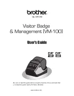 Brother andtrade; QL-570VM User Manual preview