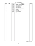 Preview for 19 page of Brother AX-425 Parts Reference List