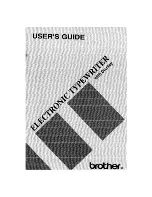 Brother AX475 User Manual preview