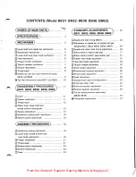 Preview for 2 page of Brother B830 Series Service Manual