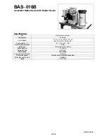 Preview for 1 page of Brother BA-16 Specifications