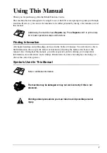 Preview for 3 page of Brother Backup Battery Owner'S Manual