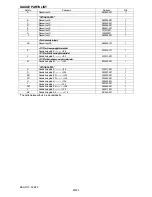 Preview for 22 page of Brother BAS-311F-0 Specifications And Parts List