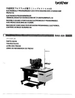 Brother BAS-320 Parts Manual preview