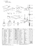 Предварительный просмотр 22 страницы Brother BAS-320 Parts Manual