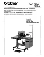 Preview for 1 page of Brother BAS-326A Parts Manual