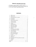 Preview for 4 page of Brother BAS-326A Parts Manual