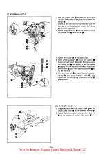 Предварительный просмотр 28 страницы Brother BAS-361 Service Manual