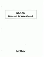 Предварительный просмотр 1 страницы Brother BE-100 Workbook