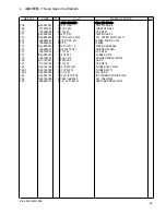 Предварительный просмотр 52 страницы Brother BE-435C Parts Manual