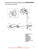 Предварительный просмотр 36 страницы Brother BE-438D Service Manual