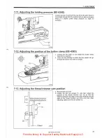 Предварительный просмотр 78 страницы Brother BE-438D Service Manual