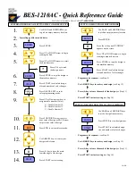 Brother BES-1210AC Quick Reference Manual preview