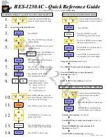 Preview for 1 page of Brother BES-1230 Quick Reference Manual