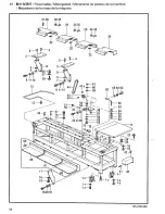 Предварительный просмотр 62 страницы Brother BES-1230AC Parts Manual