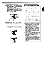 Предварительный просмотр 36 страницы Brother BM2700AS Operation Manual