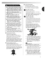 Предварительный просмотр 38 страницы Brother BM2700AS Operation Manual