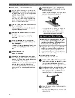 Предварительный просмотр 43 страницы Brother BM2700AS Operation Manual