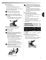 Предварительный просмотр 44 страницы Brother BM2700AS Operation Manual