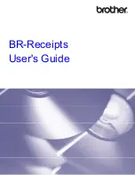 Brother BR-Raceipts User Manual preview