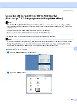 Preview for 137 page of Brother BRT-MFC-7840W - NETWORK READY Software User'S Manual