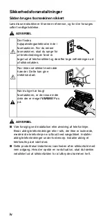 Предварительный просмотр 6 страницы Brother BRUGSANVISNING FAX-T104 (Danish) User Manual