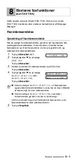 Предварительный просмотр 77 страницы Brother BRUGSANVISNING FAX-T104 (Danish) User Manual