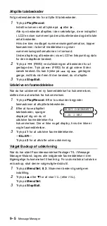 Предварительный просмотр 86 страницы Brother BRUGSANVISNING FAX-T104 (Danish) User Manual