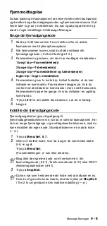 Предварительный просмотр 89 страницы Brother BRUGSANVISNING FAX-T104 (Danish) User Manual