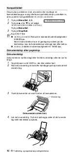 Предварительный просмотр 102 страницы Brother BRUGSANVISNING FAX-T104 (Danish) User Manual