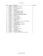 Preview for 9 page of Brother CB200 Parts Reference List