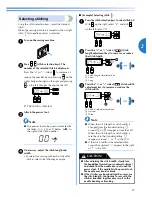 Preview for 29 page of Brother CE-5000PRW Operation Manual