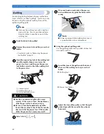 Preview for 46 page of Brother CE-5000PRW Operation Manual