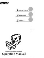 Предварительный просмотр 1 страницы Brother Computerized Embroidery Machine Operation Manual